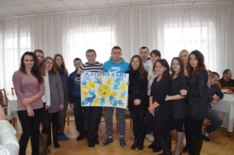 Студенти БДМУ привітали учасників АТО з Днем Козацтва