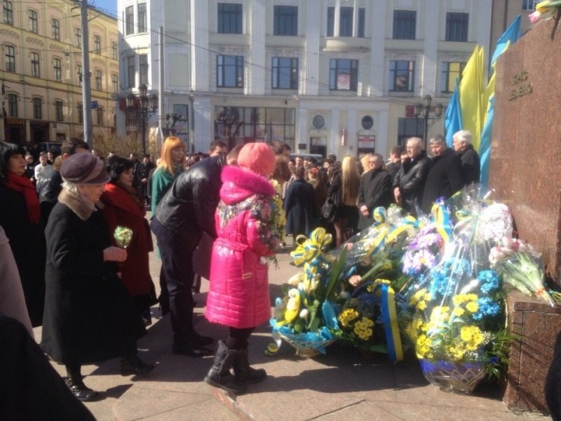 Відбулися урочистості з нагоди 201-ї річниці з дня народження Кобзаря