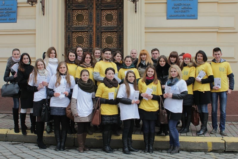 Студенти БДМУ провели просвітницьку акцію до Дня боротьби з туберкульозом