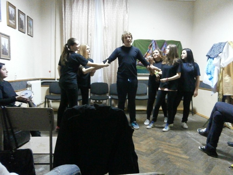 Playback театр «Луна» виступив для викладачів і студентів БДМУ