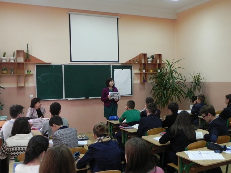 Зустріч з учнями Гімназії № 4
