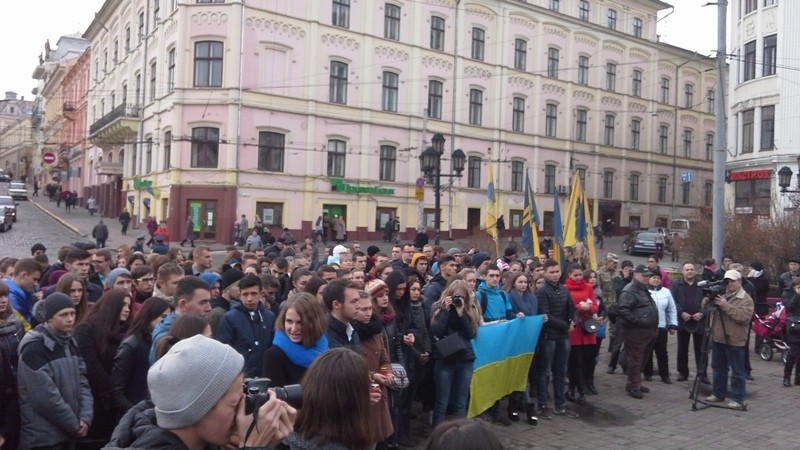 Відбувся студентський збір «Об’єднані пам’яттю: шана героям та їх гідності»