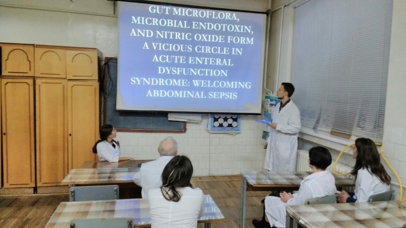 На кафедрі мікробіології відбулося засідання студентського наукового гуртка