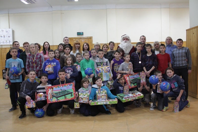 До Дня Миколая у БДМУ провели змагання для діток спеціальних шкіл-інтернатів