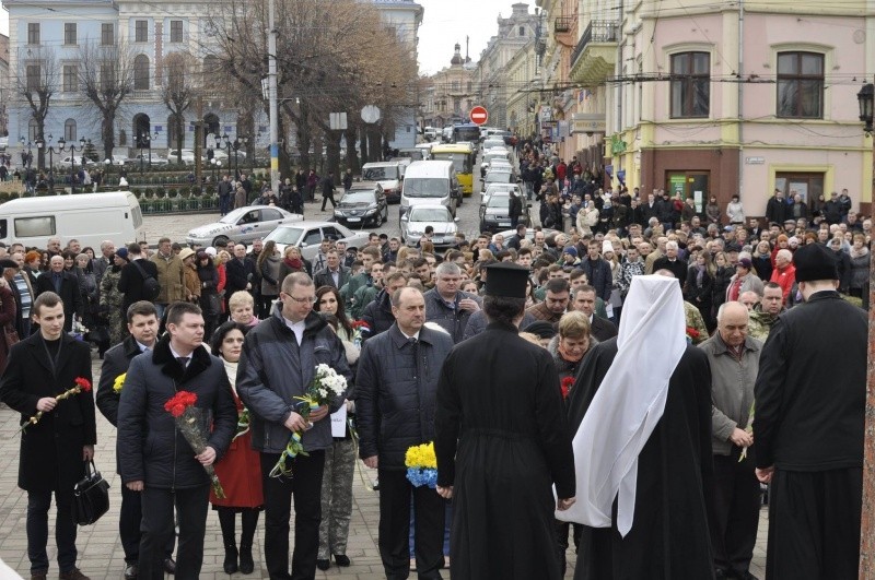 У Чернівцях відзначили 202-у річницю від дня народження Тараса Шевченка