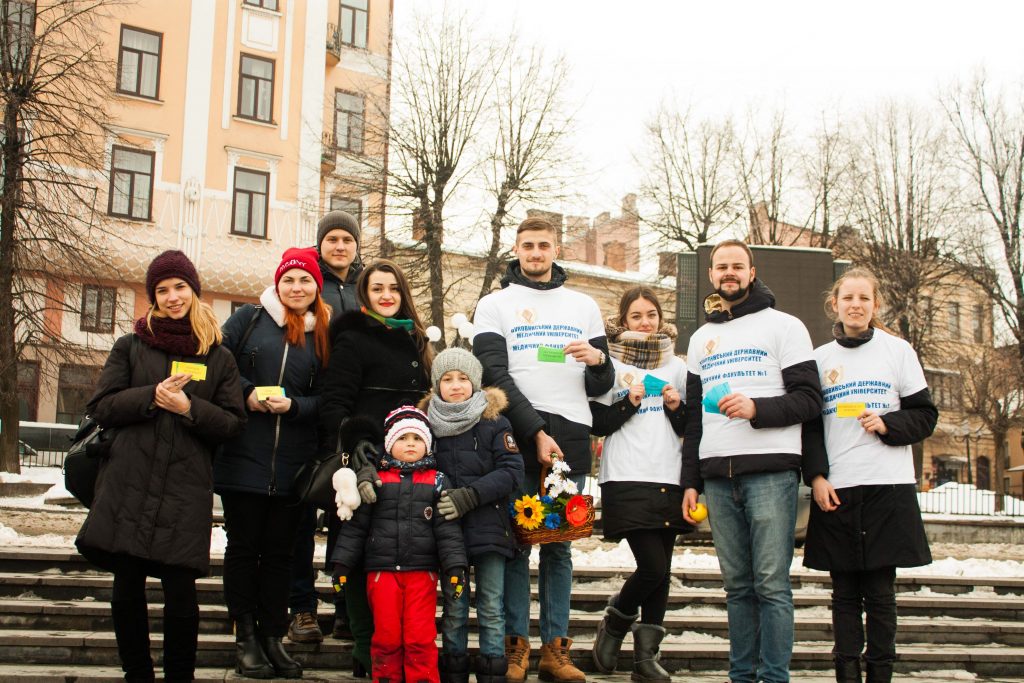 Студенти БДМУ провели благодійну акцію до Дня спонтанного прояву доброти