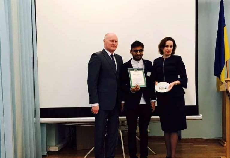 Студент-іноземний громадянин БДМУ отримав диплом переможця на Всеукраїнському конкурсі студентських наукових робіт