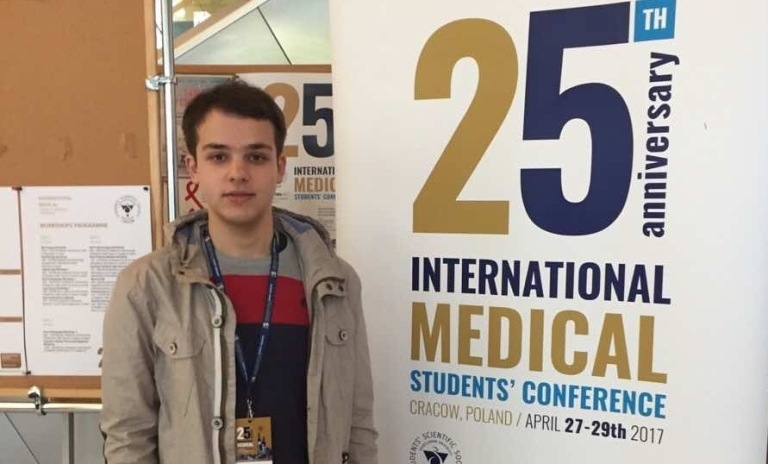 Студент БДМУ став призером Міжнародної конференції в Польщі
