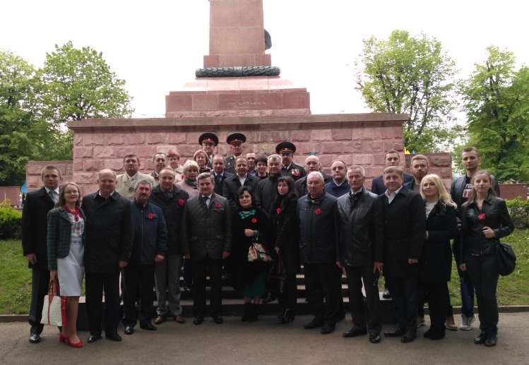 Співробітники БДМУ відзначили День перемоги над нацизмом у Європі