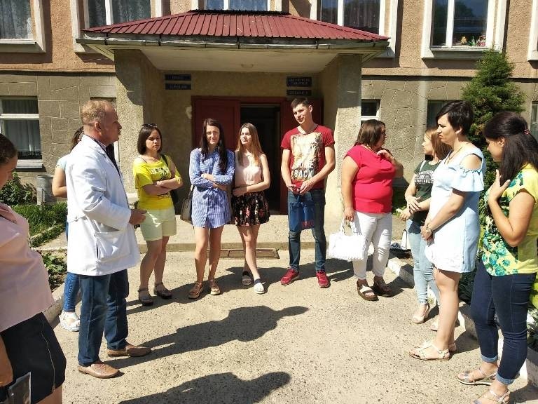 Лікарі-інтерни БДМУ відвідали дитячий санаторій «Садгора»