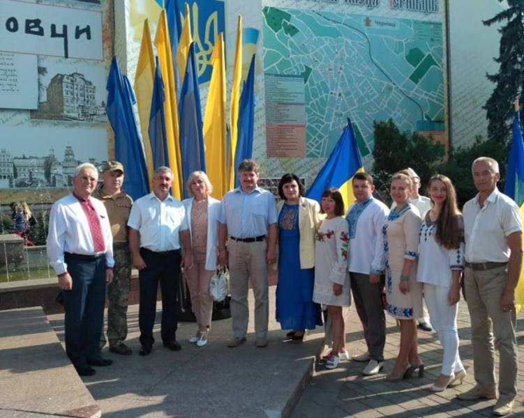 Співробітники БДМУ взяли участь в урочистостях з нагоди Дня Державного Прапора
