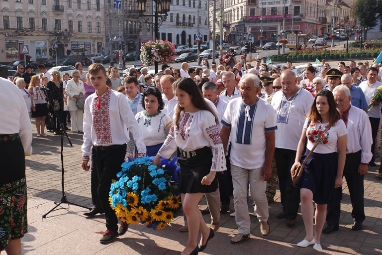 В Чернівцях відзначають День незалежності України