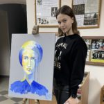Студентка БДМУ презентувала виставку авторських картин