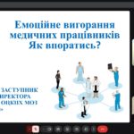 Синдром емоційного вигорання як виклик сучасності: семінар для магістрантів спеціальності «Медсестринство»