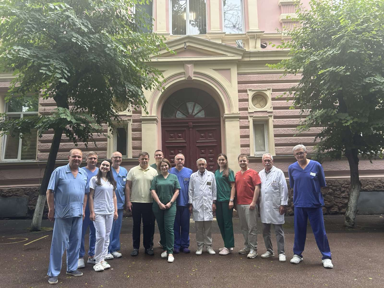 Черговий випуск інтернів-хірургів, що проходили навчання на  кафедрі хірургії №1 БДМУ