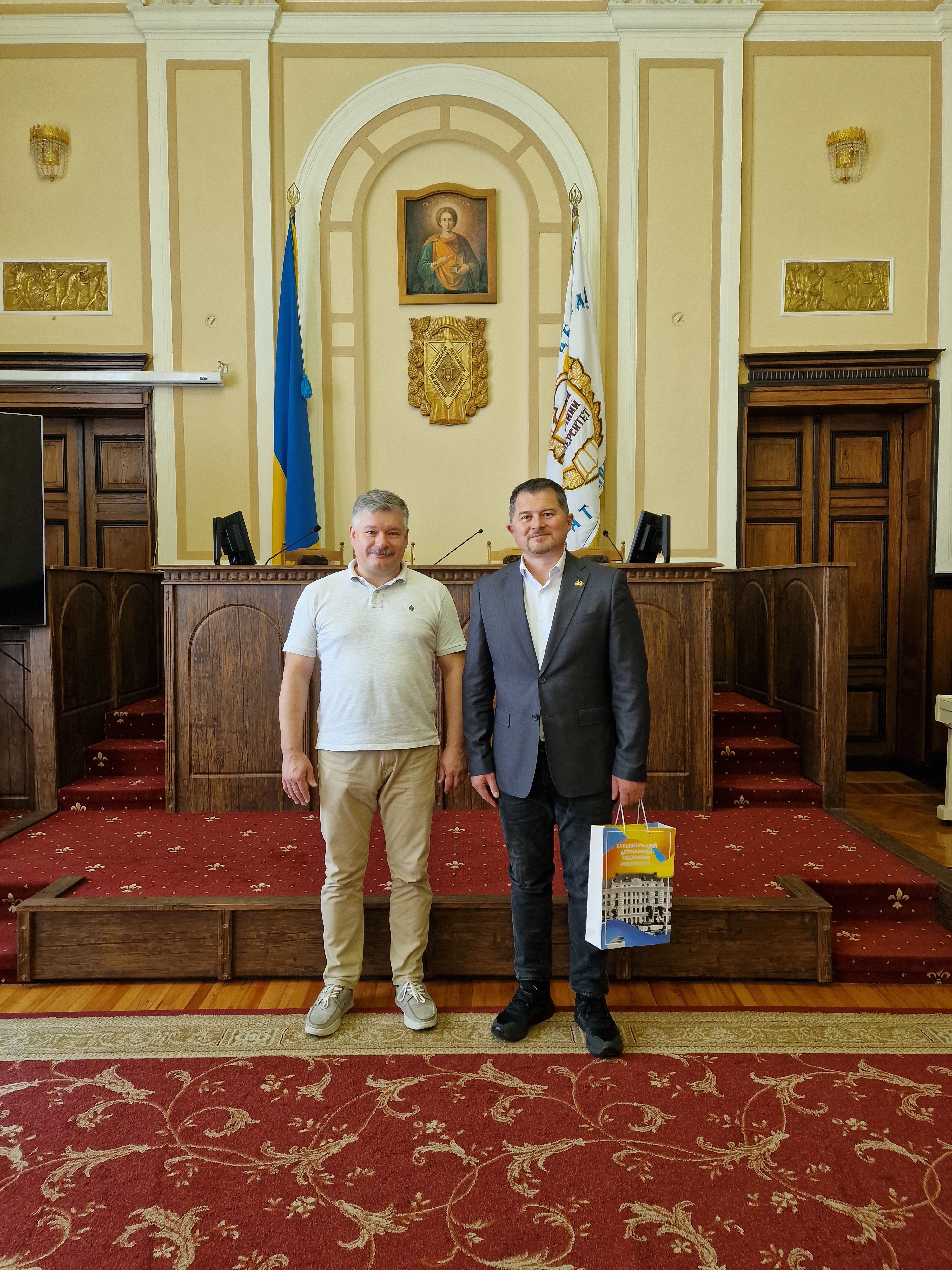 Почесний консул України в Клужі відвідав БДМУ