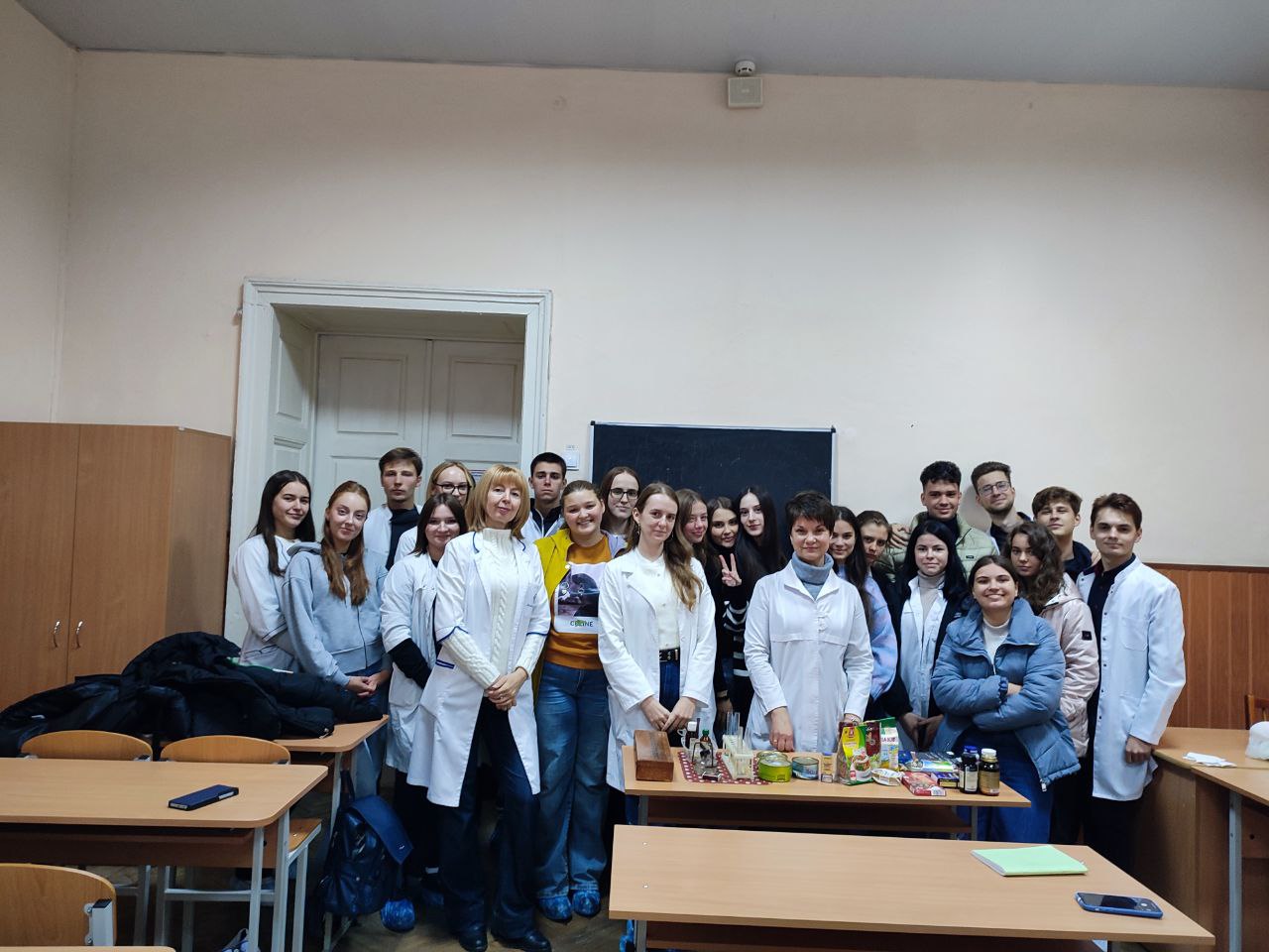 Засідання наукового гуртка на кафедрі гігієни та екології