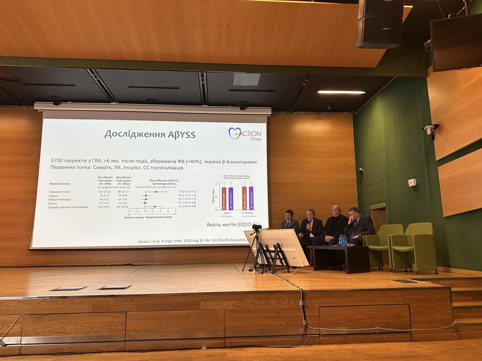 Професор БДМУ представив наукові напрацювання на конференції «Актуальні питання невідкладної кардіології»