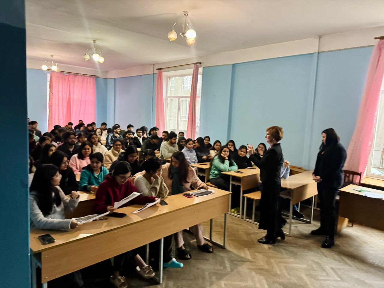 Зустріч представників Державної міграційної служби зі студентами-іноземцями