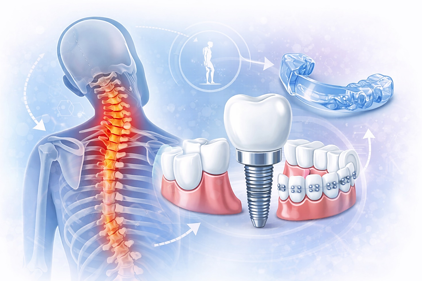 Чи може нижня щелепа бути індикатором порушень постави та тазового дна?