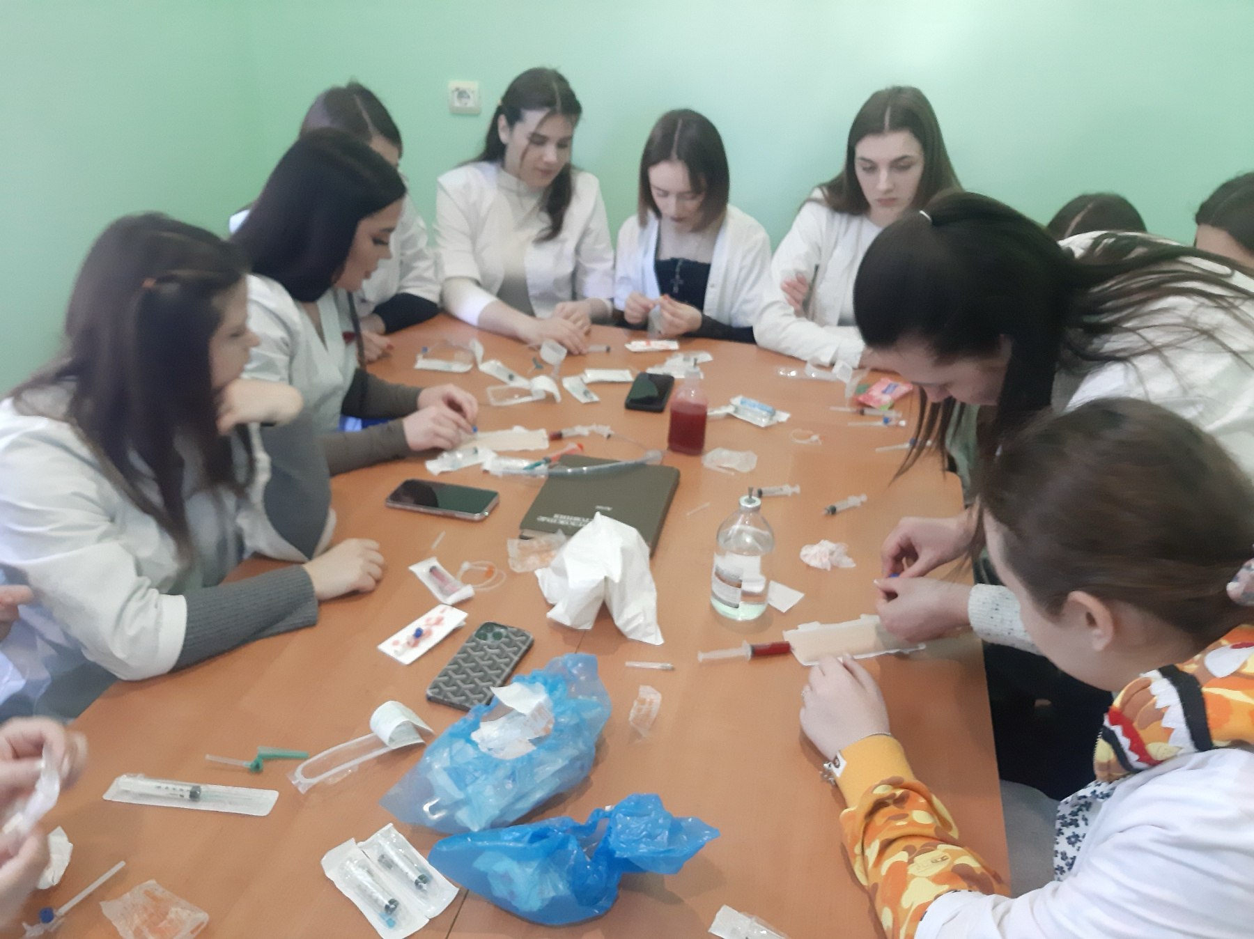 Тренінг для майбутніх медсестер: майстерність венозного доступу за міжнародними стандартами