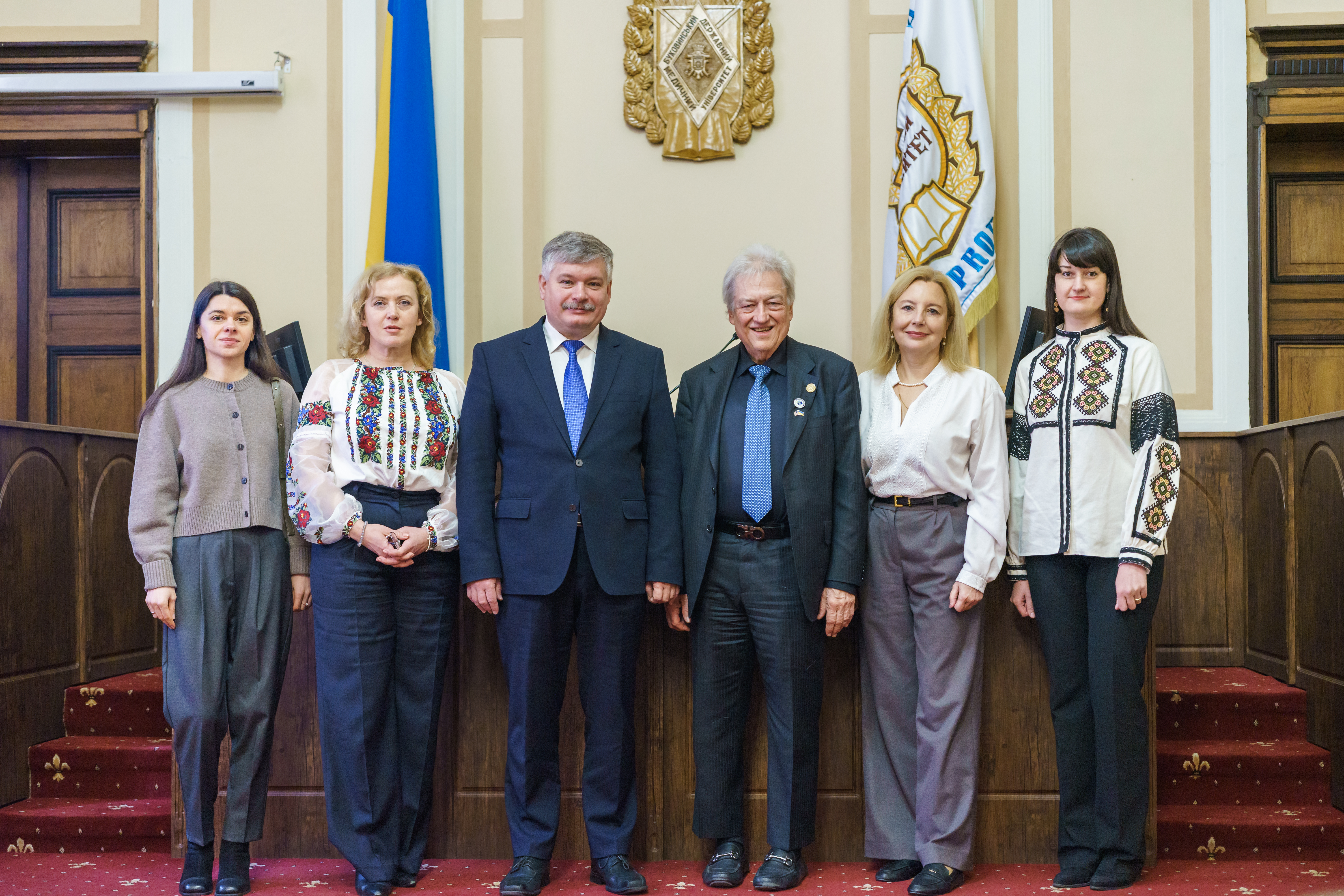 Візит професора Лоуренса ДюБаске до БДМУ: наука, солідарність і міжнародне партнерство